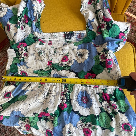 Floral puff sleeve mini dress - Picture 6 of 7